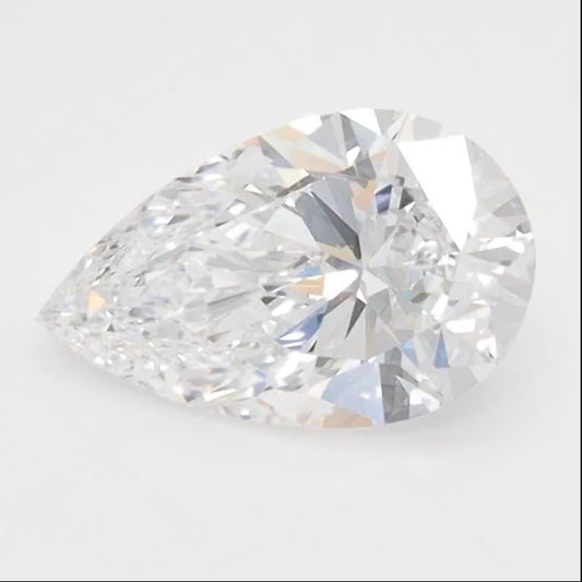 Diamant Lab Pear 1.14 ct  D  VVS1 Certificat IGI