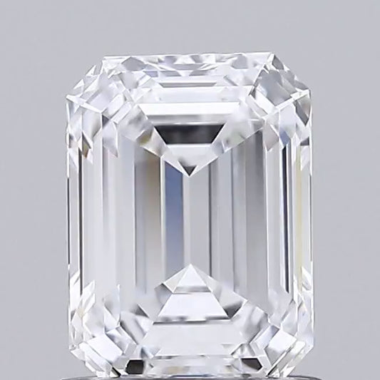 Diamant Lab Emerald Cut 1.00 ct  D  VS1  Certificat IGI