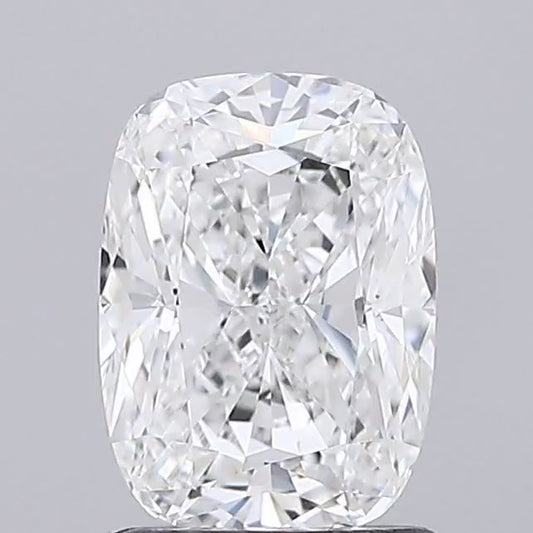 Diamant Lab Cushion Alungit 1.44 ct  E  VVS2 Certificat IGI