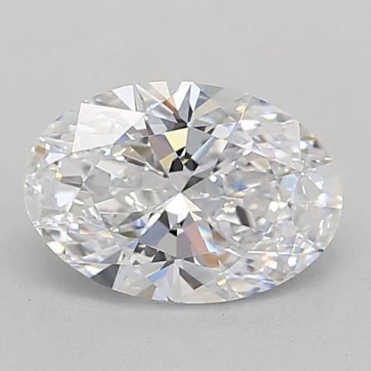 Diamant Lab Oval 1.09 ct  D  VVS2 Certificat IGI